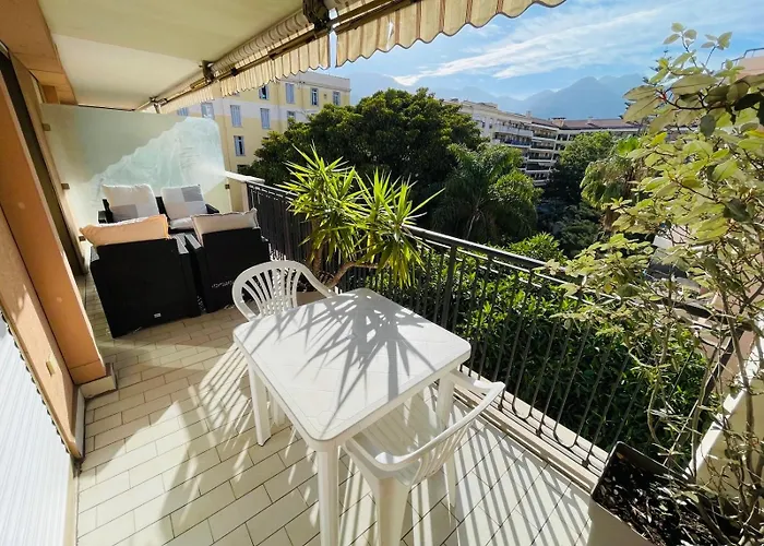 Beach Apartment With Tropical Garden And Mountain View Best Location